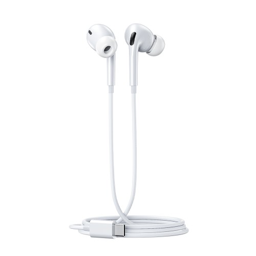 Ακουστικά USB-C WK YB06 Λευκό