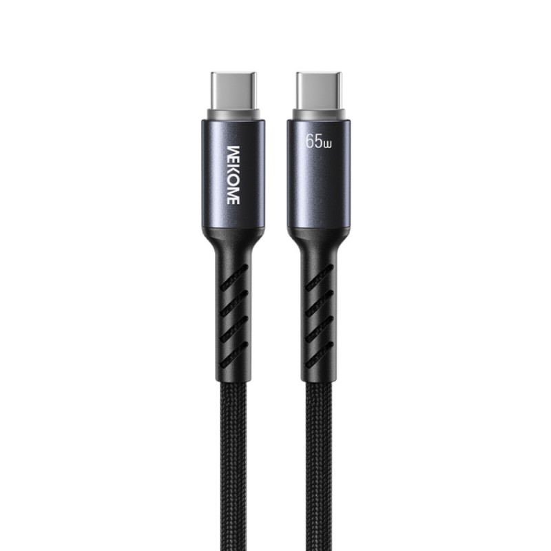 Καλώδιο Φόρτισης με LED WK WDC-C15 USB-C to Lightning PD 35W 1.2m Μαύρο