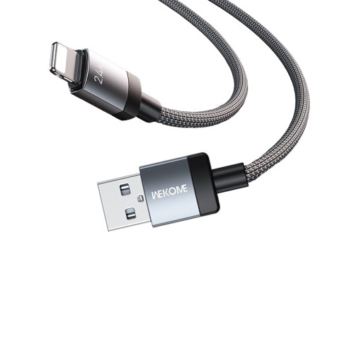 Καλώδιο Φόρτισης WK WDC-97i USB σε Lightning 1m Μαύρο