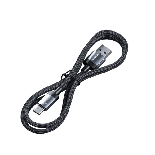 Καλώδιο Φόρτισης WK WDC-97a USB to USB-C 1m Μαύρο