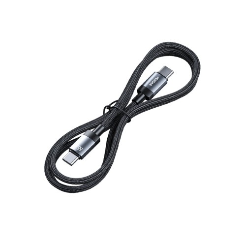 Καλώδιο Φόρτισης WK WDC-98 USB-C to USB-C PD 65W 1m Μαύρο