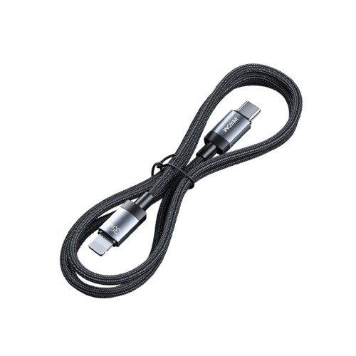 Καλώδιο Φόρτισης WDC-99 USB-C to Lightning PD 35W 1m Μαύρο