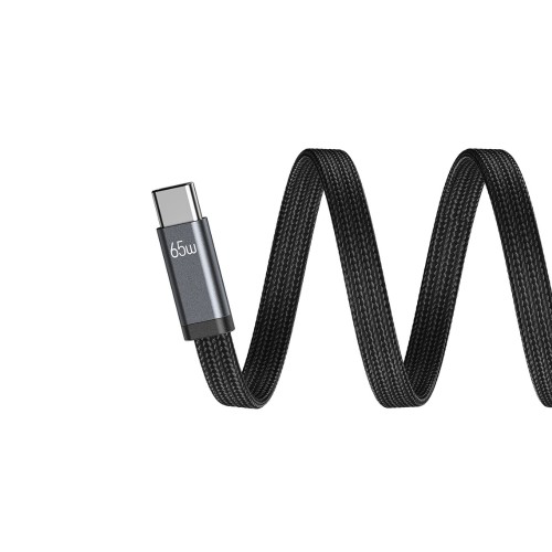 Καλώδιο Φόρτισης WK WDC-C16 USB-C σε USB-C PD 65W 1.2m Μαύρο