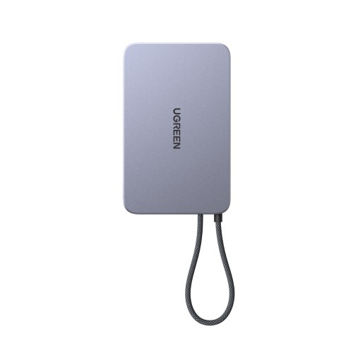 Power Bank 10000mAh 30W Qi2 UGREEN PB570 75982B με Ασύρματη Φόρτιση Magnetic και καλώδιο USB-C Μαύρο