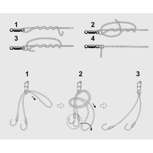 POWERTECH στριφτάρι ψαρέματος FISH-0005, 14 x 2.2mm, 50τμχ