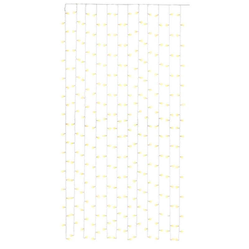 GOOBAY LED λαμπάκια κουρτίνα 57943, 3000K, 4.1m, IP44, USB, 300 LED