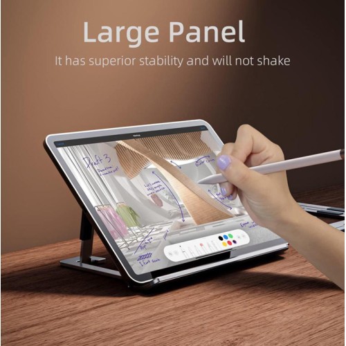 CABLETIME μεταλλική βάση tablet CT-PS02-AG, 7-12.9