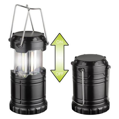 GOOBAY LED φανάρι 60357, πτυσσόμενο, 3W COB LEDs, 250lm, 6800K