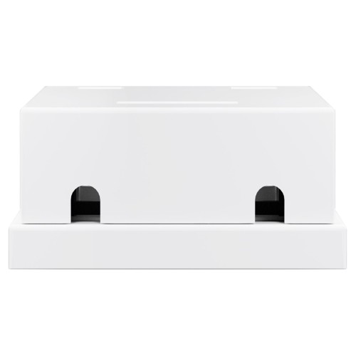 GOOBAY Keystone κυτίο 79366 για 2 θύρες δικτύου, 61.42mm, λευκό