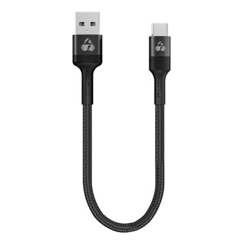 POWERTECH καλώδιο USB-C σε USB PTR-0166, 60W, 480Mbps, 25cm, μαύρο