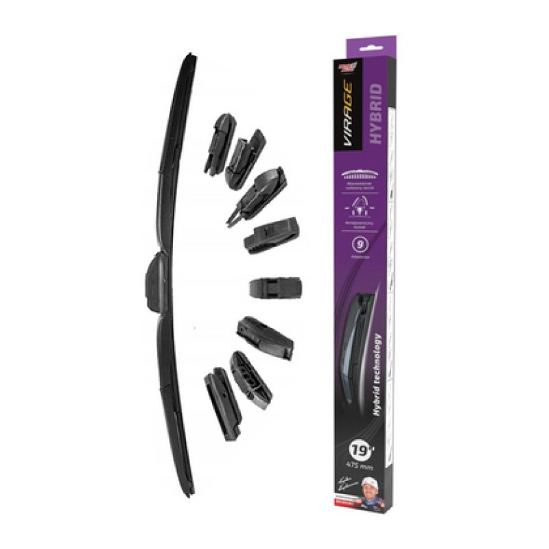MOJE AUTO υαλοκαθαριστήρας Hybrid 92-H19, 19