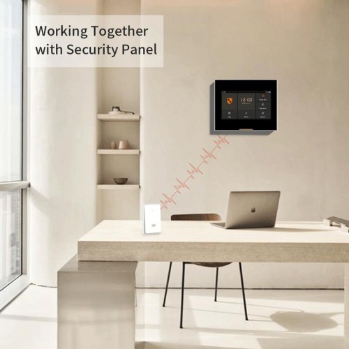 Κουμπί πανικού B100-SOS για συναγερμούς, επιτοίχιο, 433MHz eV1527