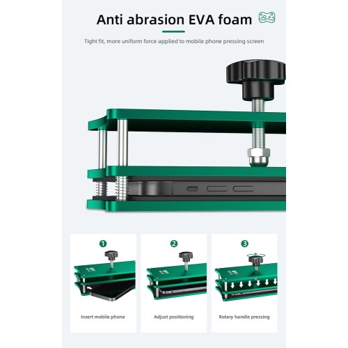 BEST σφιγκτήρας για κόλληση οθόνης BST-P1, έως 8.5