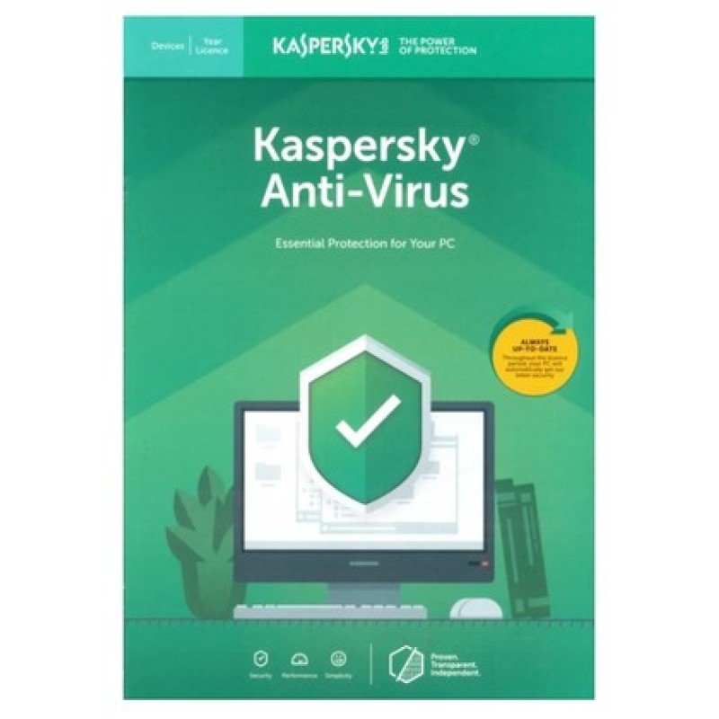 KASPERSKY Standard ESD, 3 συσκευές, 1 έτος