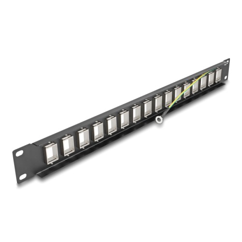 DELOCK Keystone patch panel 66758, 19
