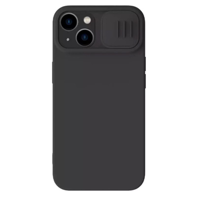 NILLKIN θήκη CamShield Silky Magnetic Silicone για iPhone 15, μαύρη