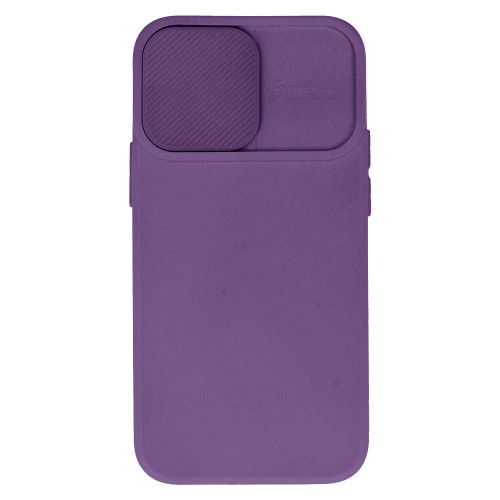 POWERTECH Θήκη Camshield Soft MOB-1940 για iPhone 15 Pro Max, μωβ