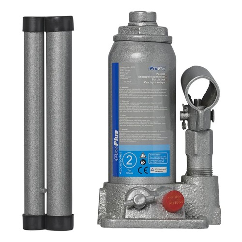 PROPLUS υδραυλικός γρύλος μπουκάλας 580114, έως 2 τόνοι, 30.8cm