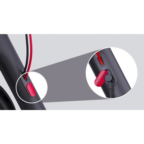 Κάλυμμα θύρας φόρτισης για πατίνι Xiaomi Mi 4/4 Pro/4 Lite, κόκκινο