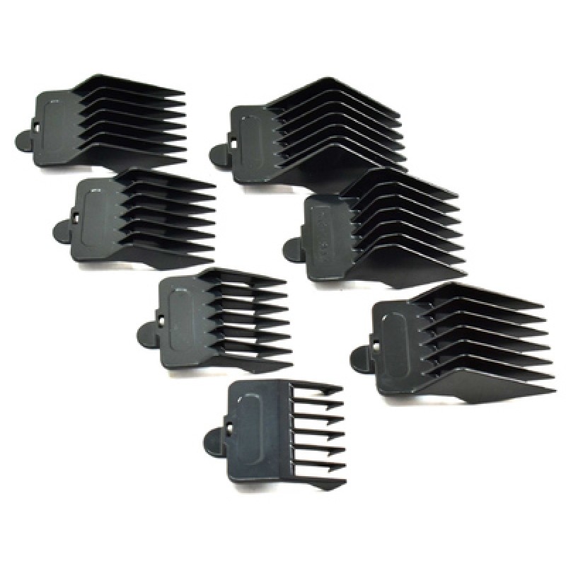 BRUNO σετ 7 Αποσπώμενα χτενάκια (3-6-9-12-15-18-25mm) για BRN-0197 κουρευτική μηχανή