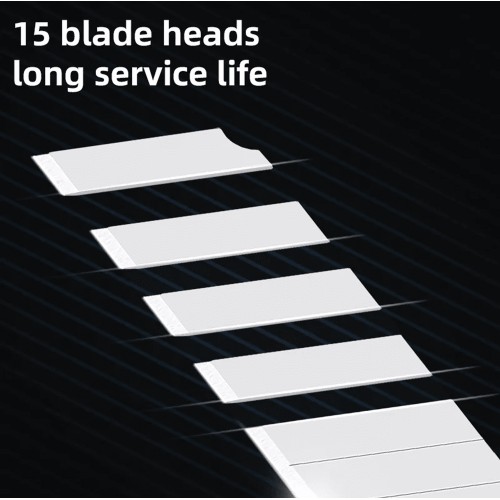 DELI ανταλλακτικές λεπίδες DL-DPJ09B για κοπίδι, 18mm, 10τμχ