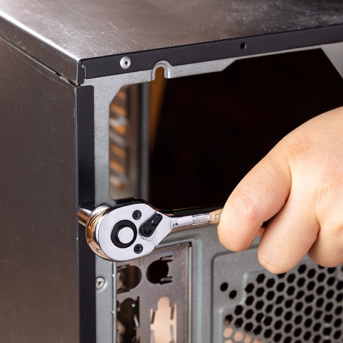 DELI σετ καστάνια με καρυδάκια DL0012T, 45 δόντια, 1/4