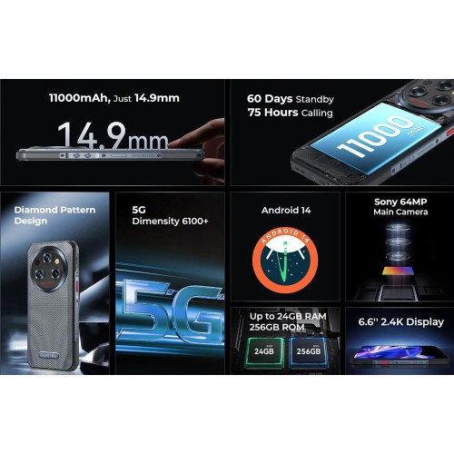 OUKITEL smartphone WP35, 6.6