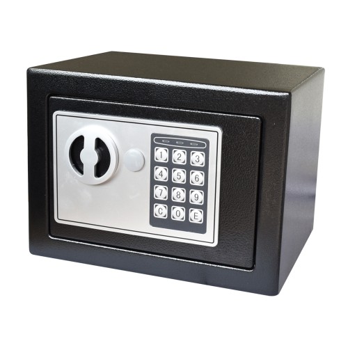 POWERTECH χρηματοκιβώτιο ασφαλείας PT-1342, ψηφιακό κλείδωμα, 23x17x17cm, 2.18kg