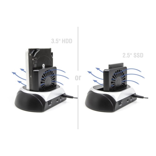 DELOCK docking station για M.2 NVMe/SATA ή 2.5