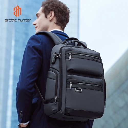 ARCTIC HUNTER τσάντα πλάτης B00682 με θήκη laptop 15.6