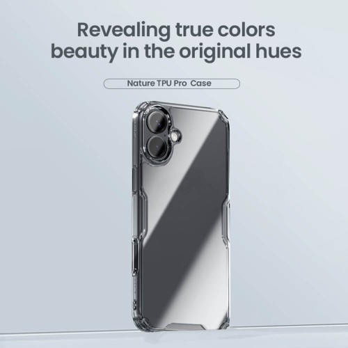 NILLKIN θήκη Nature TPU Pro για iPhone 16, διάφανη