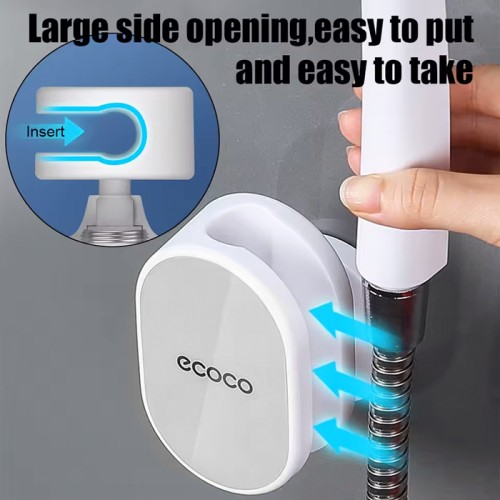 ECOCO βάση για τηλέφωνο μπάνιου E2127, 7.2x6.5x10cm, γκρι