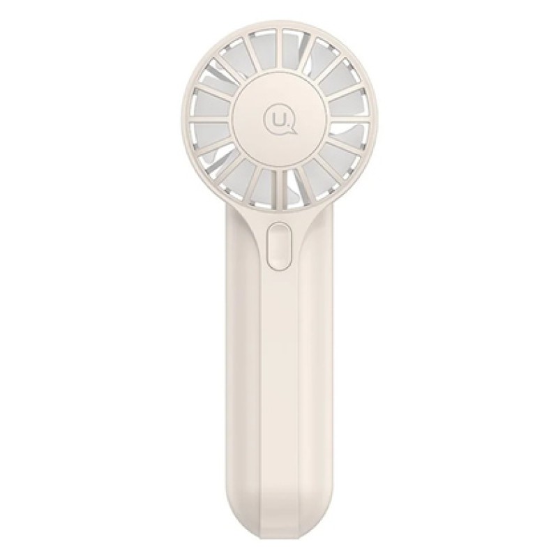 USAMS φορητός ανεμιστήρας ZB288 με 3 ταχύτητες, 1200mAh, λευκός