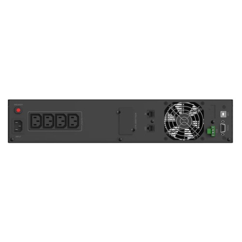 POWERTECH UPS Line Interactive PT-1408 για rack 2U, με οθόνη, 2200VA/1540W, 4x AC output