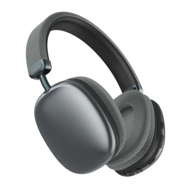 CELEBRAT headphones A39, ασύρματα & ενσύρματα, micro SD, 40mm, 400mAh, μαύρα