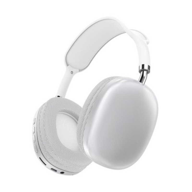 CELEBRAT headphones A35, ασύρματα & ενσύρματα, micro SD, 40mm, 200mAh, λευκά