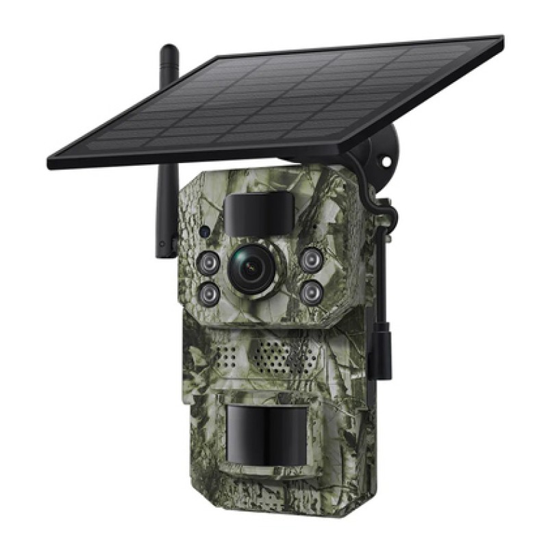 SECTEC smart ηλιακή κάμερα κυνηγού ST-HC809, 3MP, 4G, PIR, SD, IP66