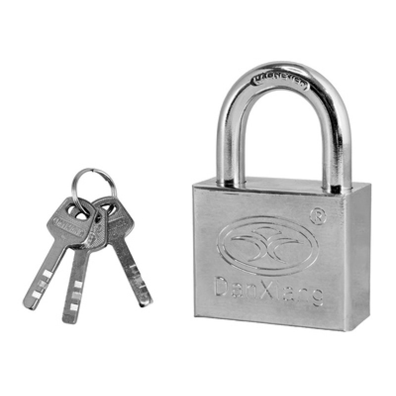 DAN XIANG λουκέτο πέταλο με κλειδί CTL-0028, 40mm, μεταλλικό