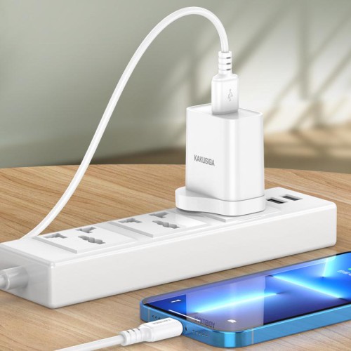 KAKUSIGA καλώδιο Lightning σε USB KSC-982, 3A, 480Mbps, 1m, μαύρο