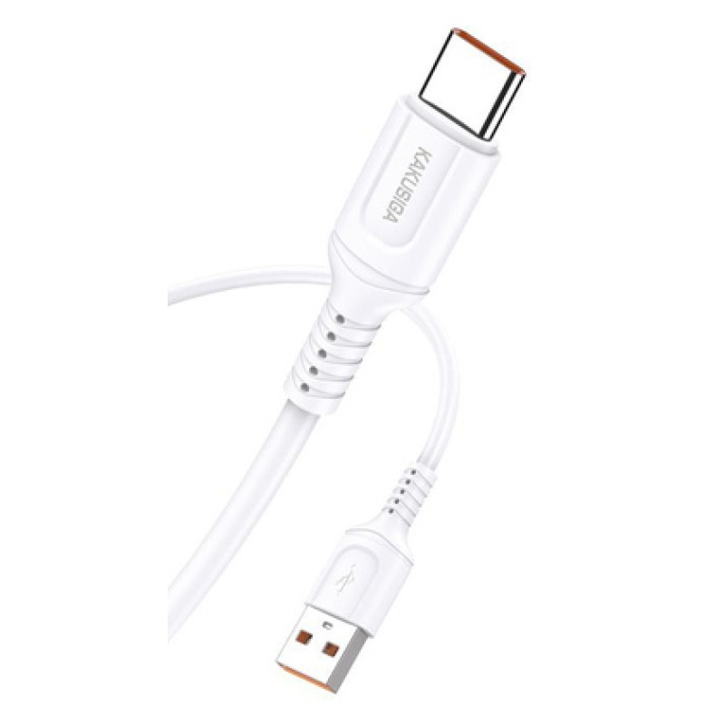 KAKUSIGA καλώδιο USB-C σε USB KSC-805, 3A, 480Mbps, 1m, λευκό