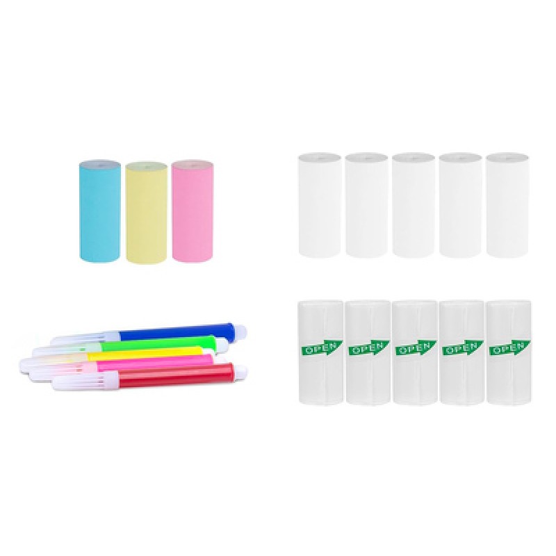 POWERTECH σετ ανταλλακτικών χαρτιών εκτύπωσης PT-1421 για θερμικό εκτυπωτή PT-1420, 13τμχ