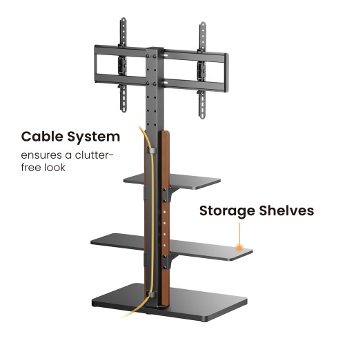 POWERTECH βάση τηλεόρασης δαπέδου PT-1422, 32-75