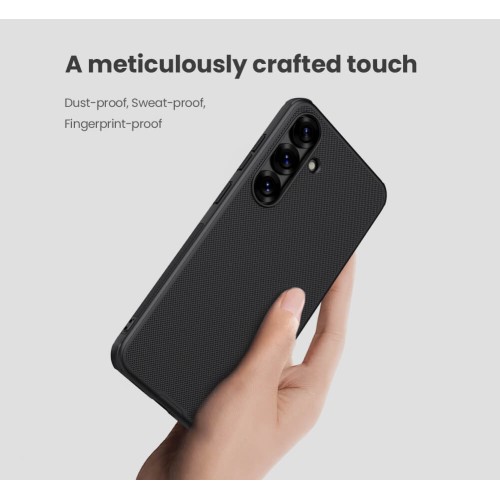 NILLKIN θήκη Super Frosted Shield Pro για Samsung Galaxy S25 Plus, μαύρη