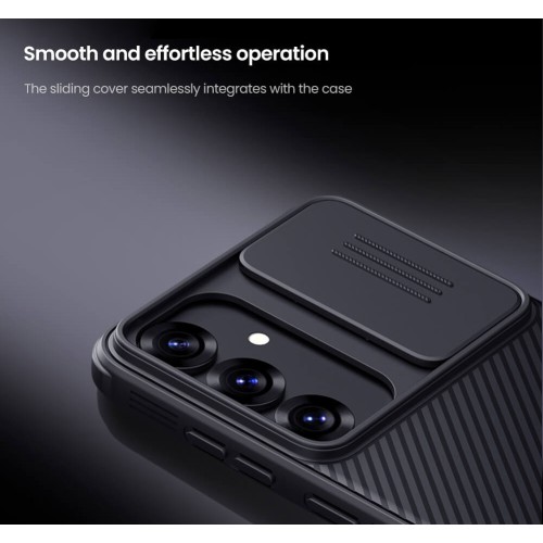 NILLKIN θήκη CamShield Pro για Samsung Galaxy S25, μαύρη
