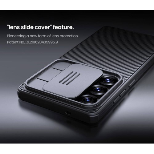 NILLKIN θήκη CamShield Pro για Samsung Galaxy S25 Ultra, μαύρη