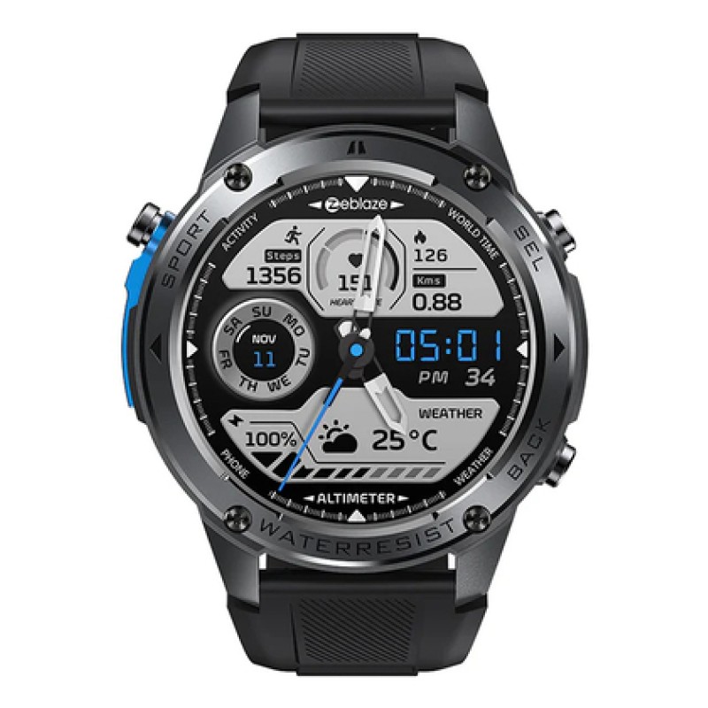 ZEBLAZE smartwatch Stratos 2 Ultra, heart rate, 1.43