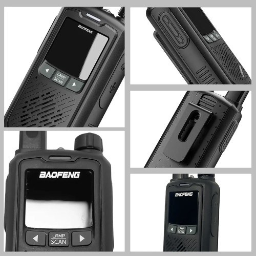 BAOFENG σετ ασύρματοι πομποδέκτες BF-T17, PMR, 0.5W, μαύρο, 2τμχ