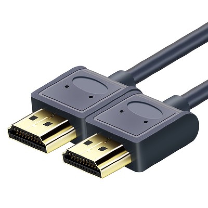 CABLETIME καλώδιο HDMI AV540-USHEAAG με Ethernet, slim, 4K/60Hz, 18 Gbps, 1.8m, μπλε
