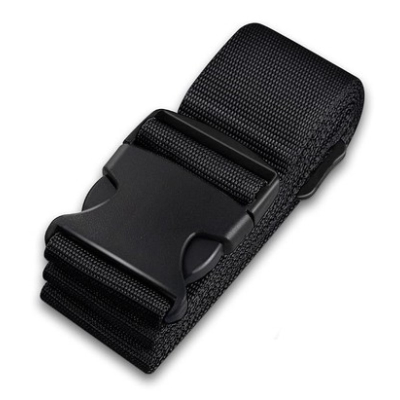 HOME USE ιμάντας βαλίτσας HUH-0242, ρυθμιζόμενος, 2m, μαύρος