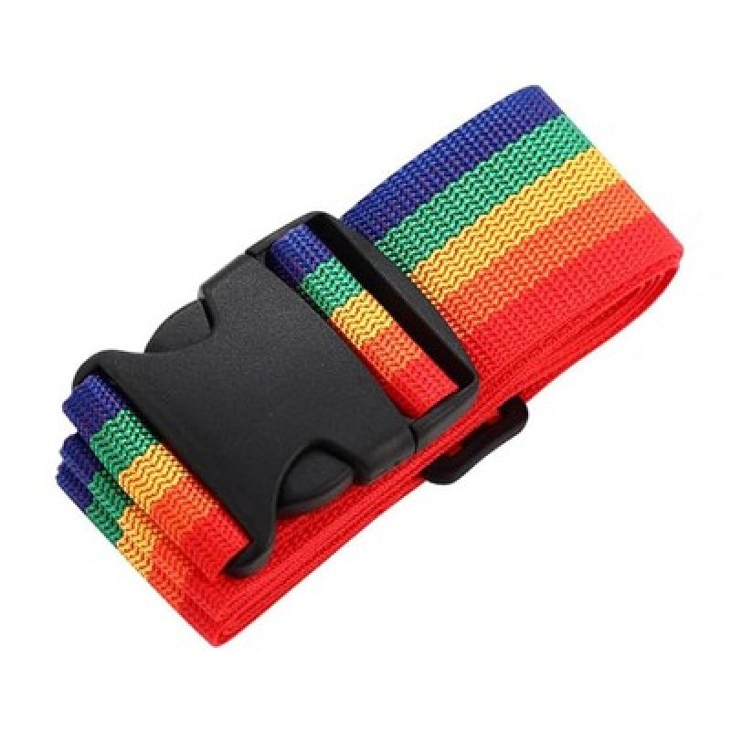 HOME USE ιμάντας βαλίτσας HUH-0243, ρυθμιζόμενος, 2m, πολύχρωμος